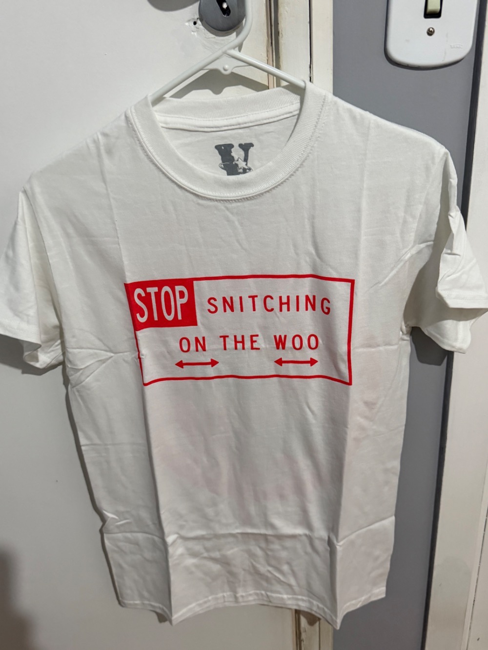Vlone x Pop smoke Stop Snitching