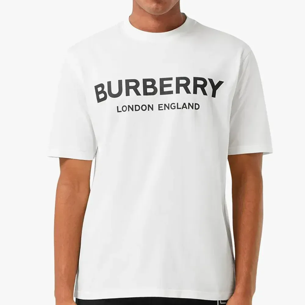 Camiseta Burberry England Letchford Logo White - Droper