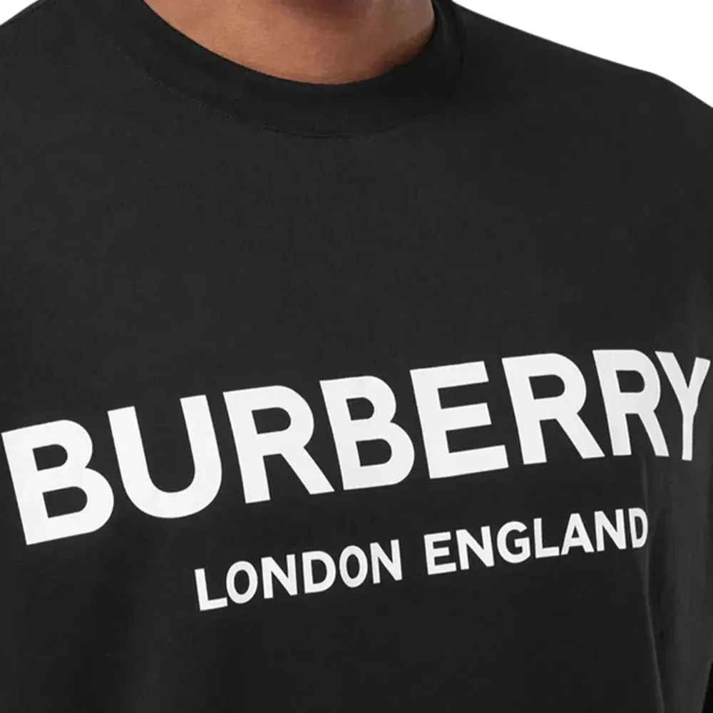 Camiseta Burberry England Letchford Logo Black - Droper