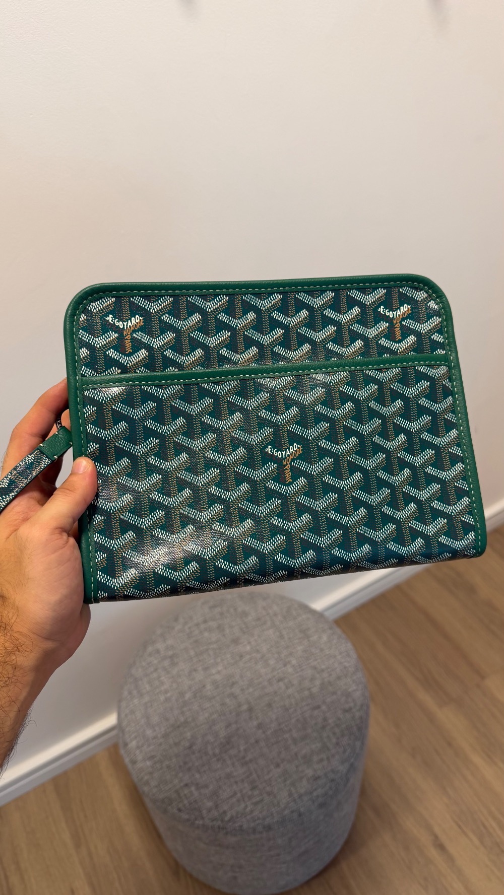 Nécessaire Goyard Jouvence MM Green — M, Novo