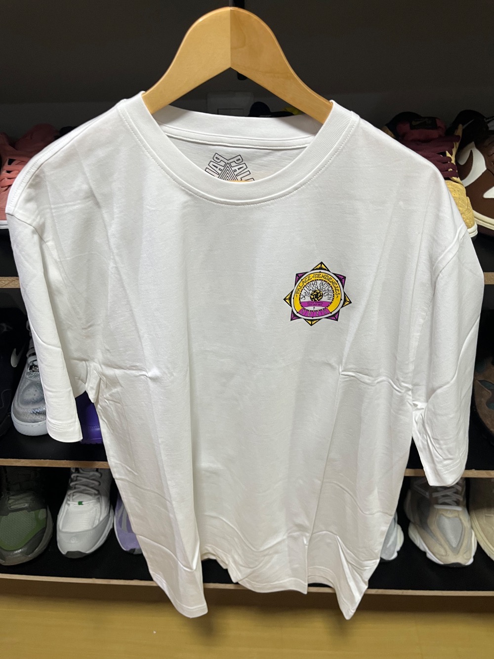 Camiseta Palace Tendencies White — XG, Novo