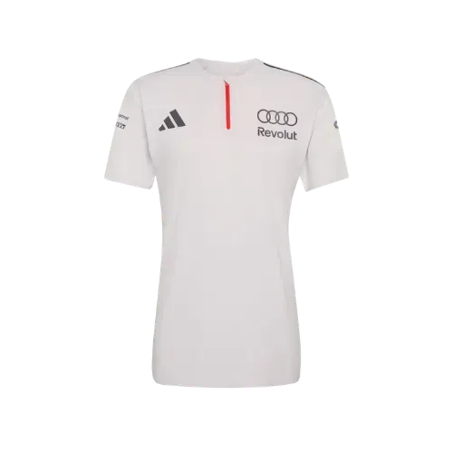 Audi x adidas Camiseta Polo Engineering Marketing Chalk Pearl
