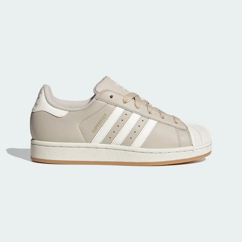 adidas Superstar II Beige Off White Gold Metallic foto 1