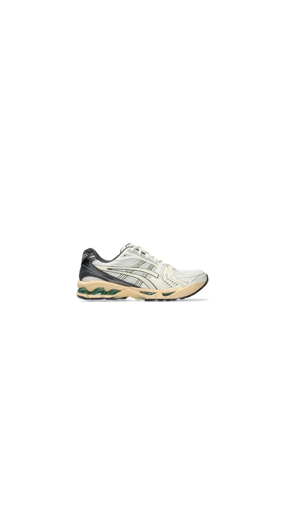Asics Gel-Kayano 14 Cream Obsidian Grey — 43, Novo