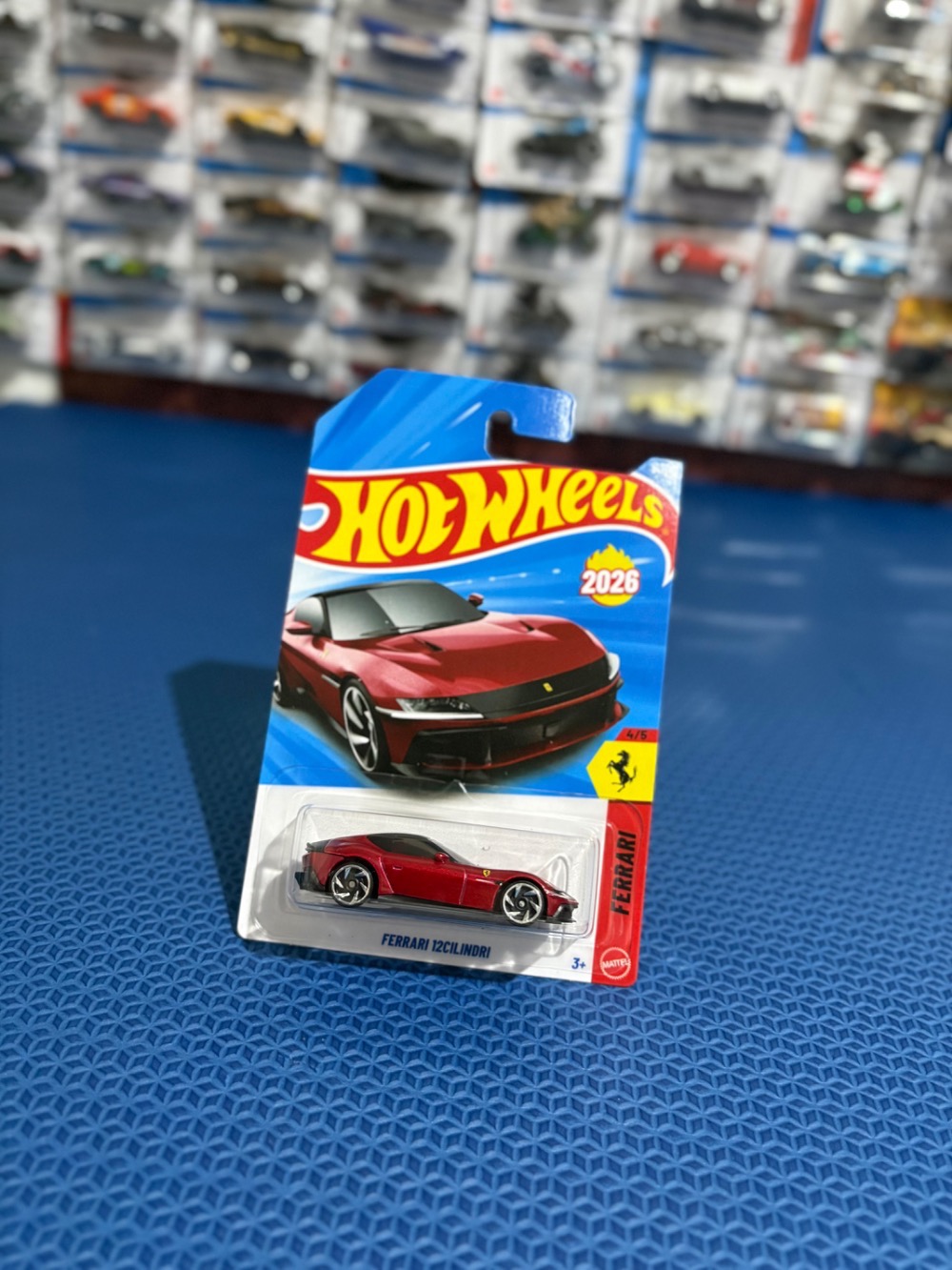 HotWheels Ferrari 12Cilindri (2026) — Único, Novo