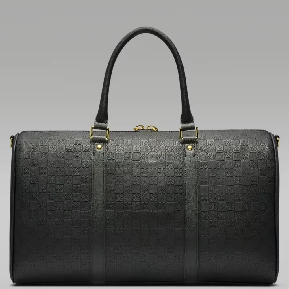 Bolsa Air Jordan Monogram Duffle Bag 25ml Black Gold - Droper