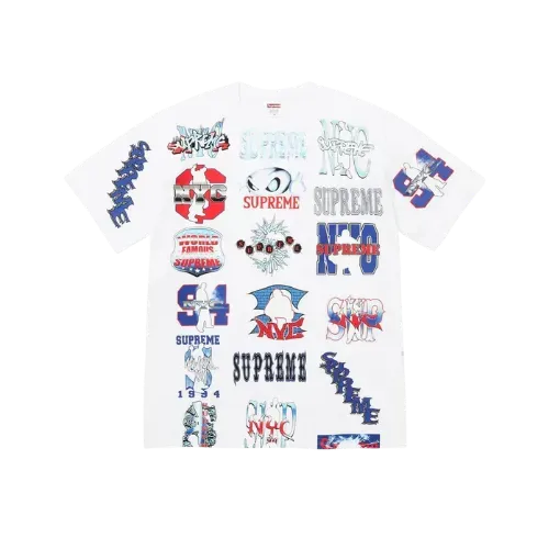 Camiseta Supreme Flash White SS26-W1 - Droper