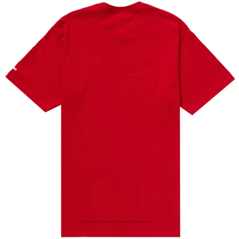 Camiseta Supreme Tunnel Red SS24 foto 1