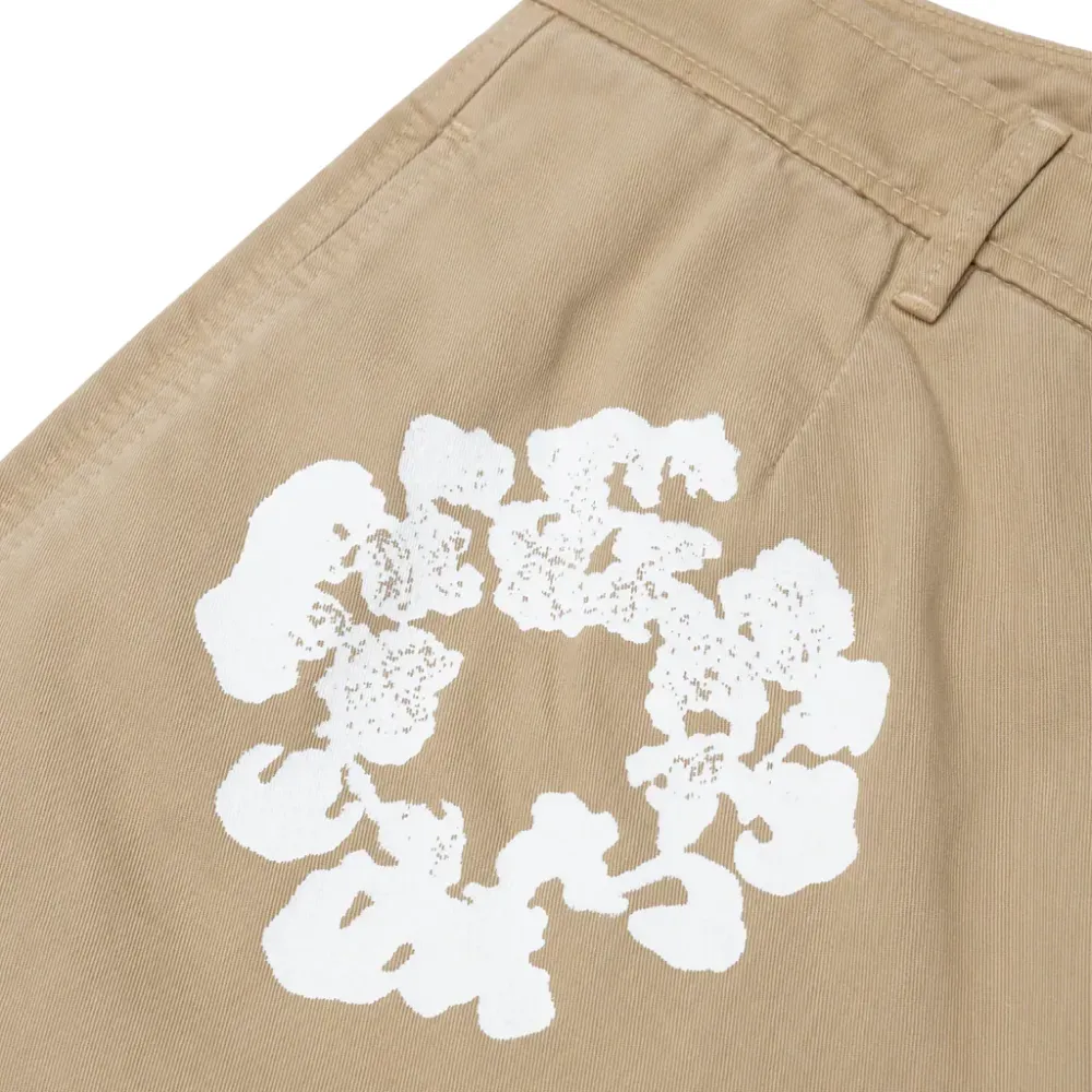 Calça Denim Tears Cotton Wreath Chino Khaki foto 2