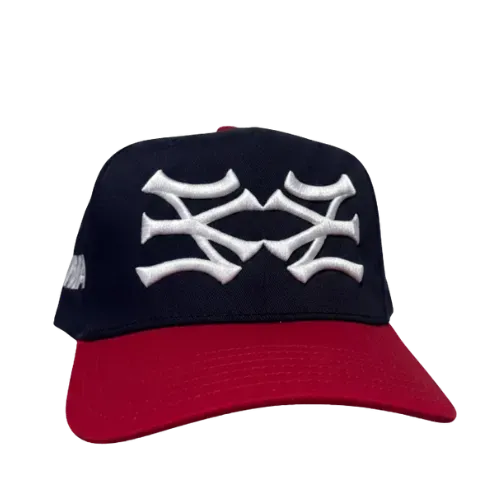Boné oMA Studios NY NY Curved Brim Blue Red - Droper