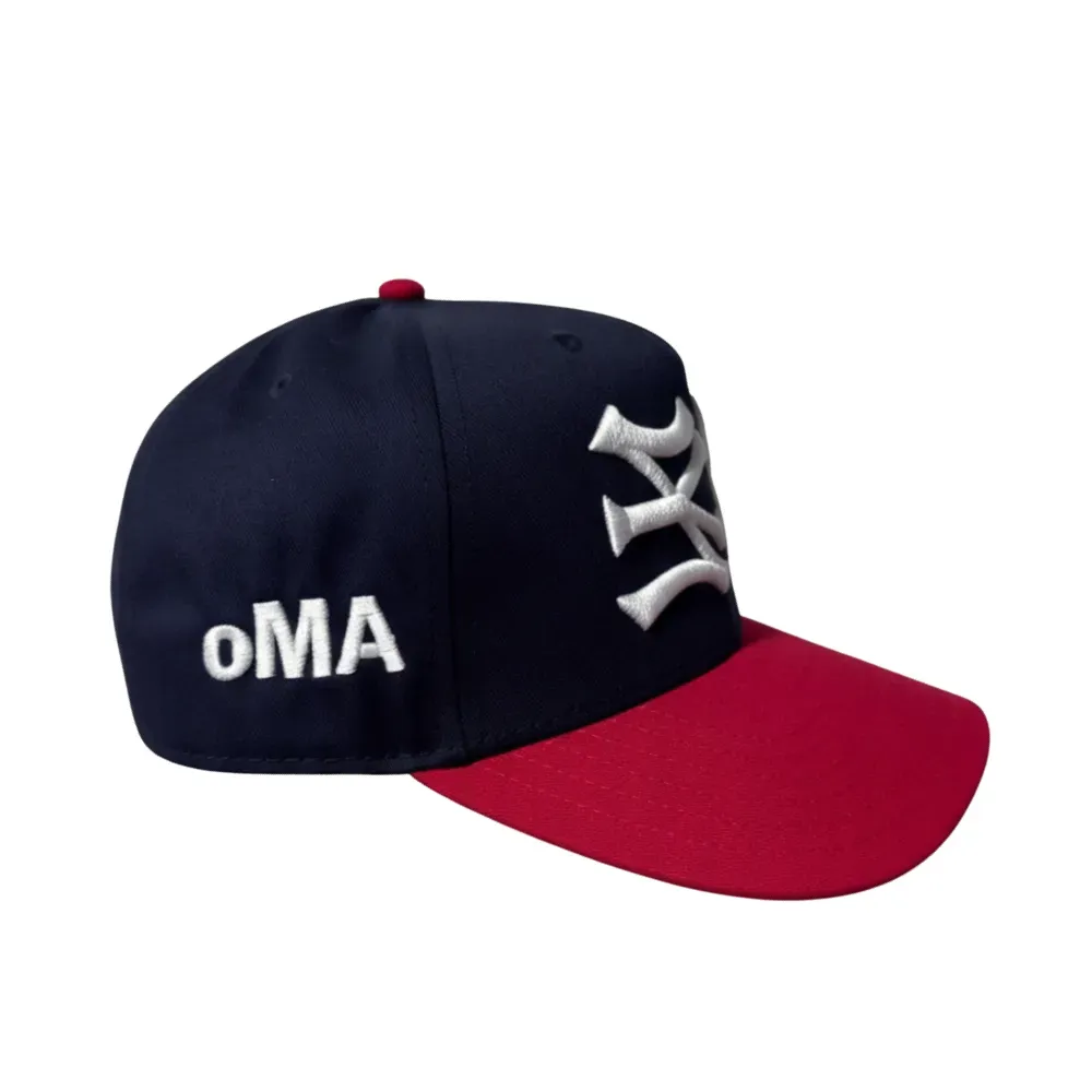 Boné oMA Studios NY NY Curved Brim Blue Red - Droper