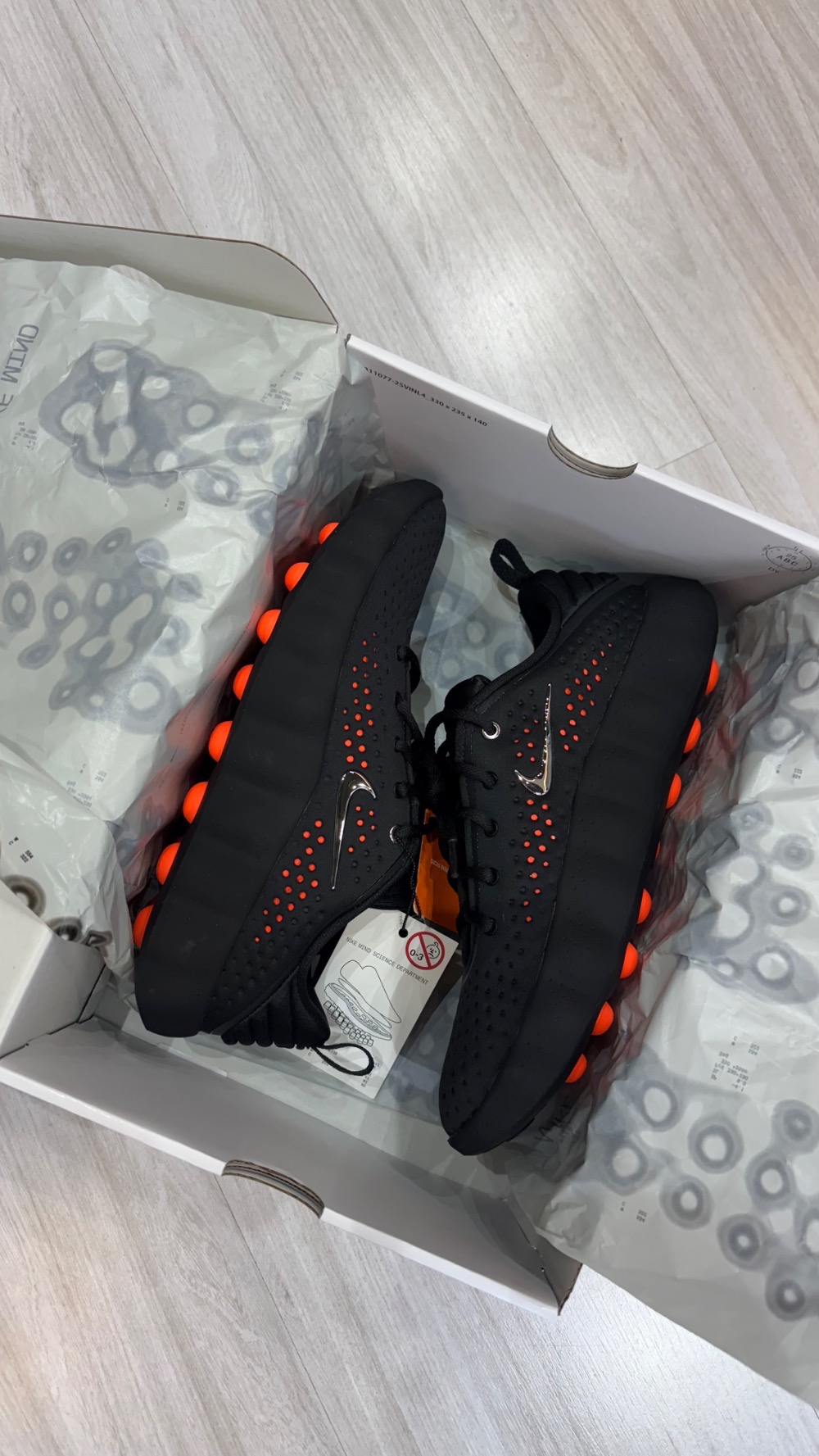 Nike Mind 002 Black — 41, Novo