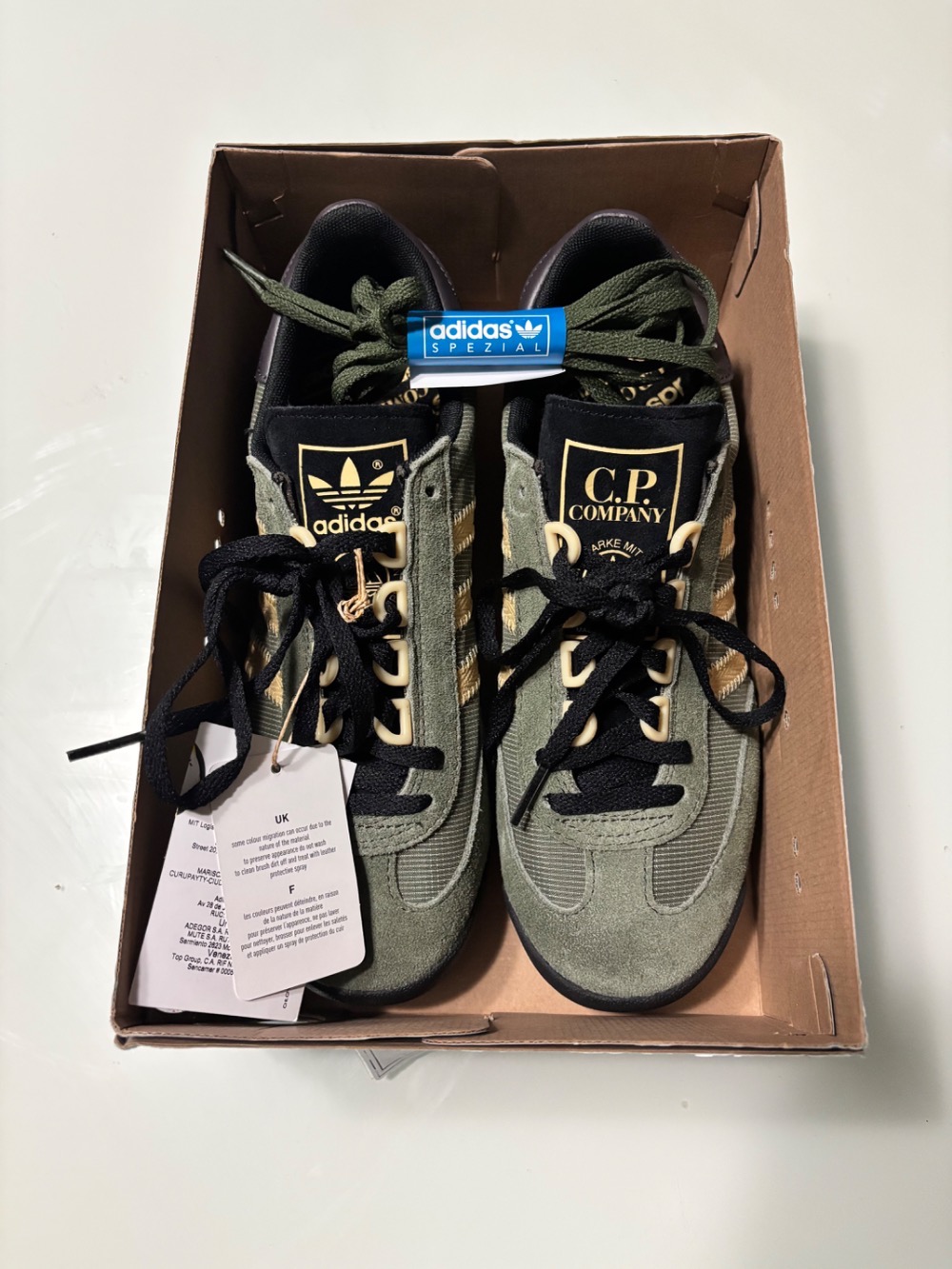 C.P. Company x adidas SL83 SPZL Dust Green