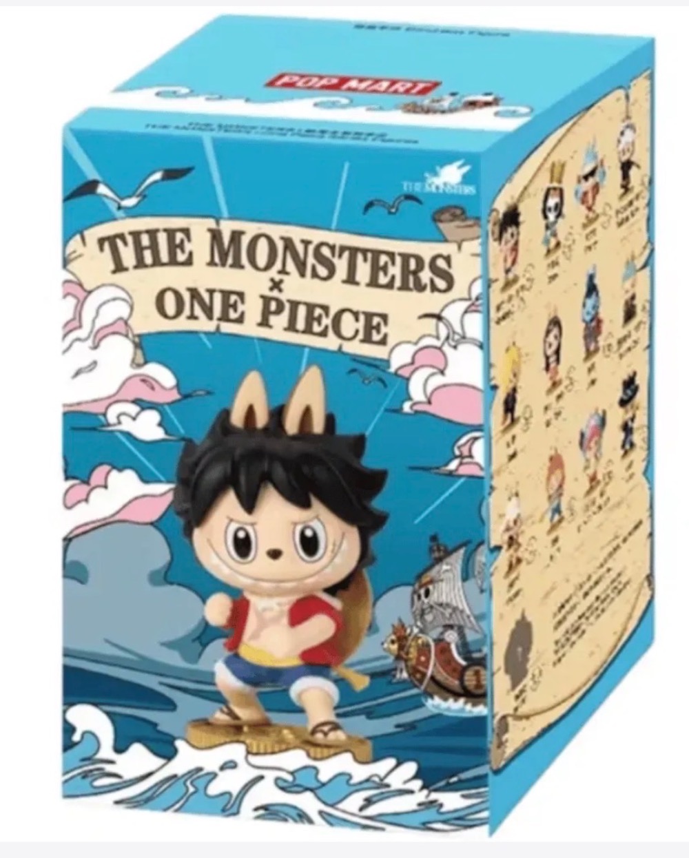 One Piece x Pop Mart Labubu The Monsters Series Single Blind Box