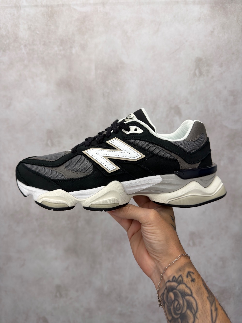 New Balance 9060 Black Tornado — 41 / 42 / 43 / 44, Novo