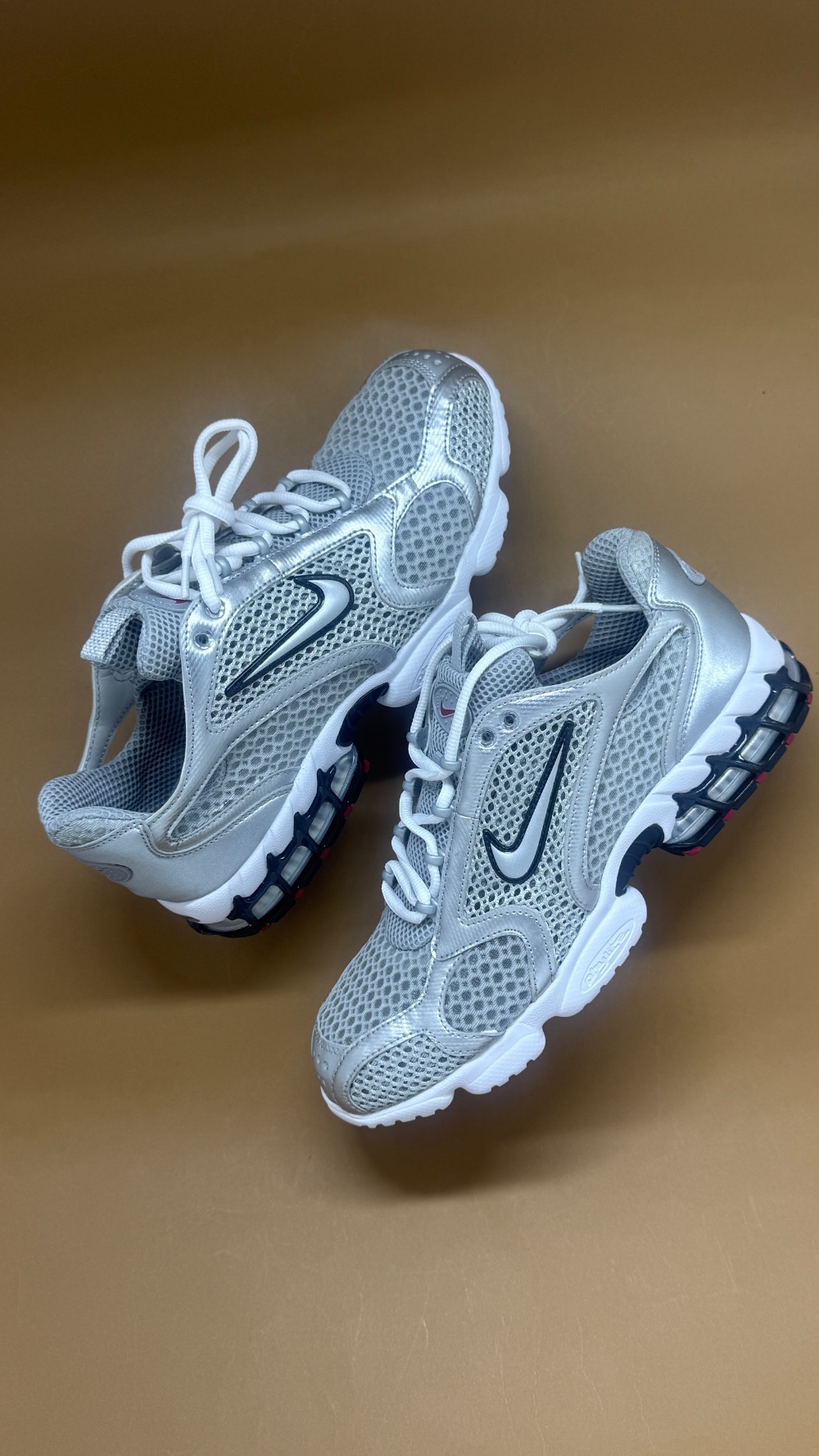 Nike Air Zoom Spiridon Cage 2 Metallic Silver