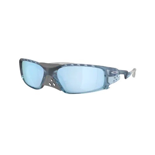 Óculos Oakley Plantaris SQ Prizm Deep Water Polarized Matte Trans Stonewash