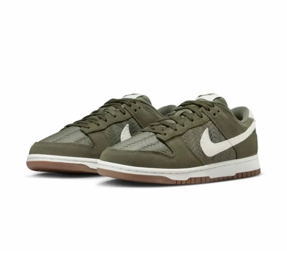 Nike Dunk Low SE Medium Olive — 36, Novo