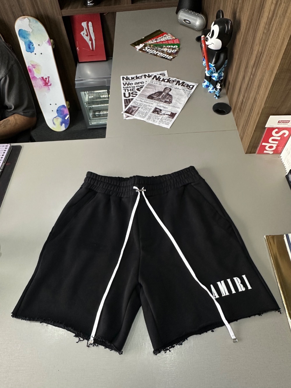 Shorts Amiri MA Core Logo Black — M, Novo