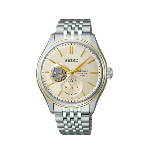Relógio Seiko Presage Classic Series Submostrador Shiro-Iro Sub 40.2 mm