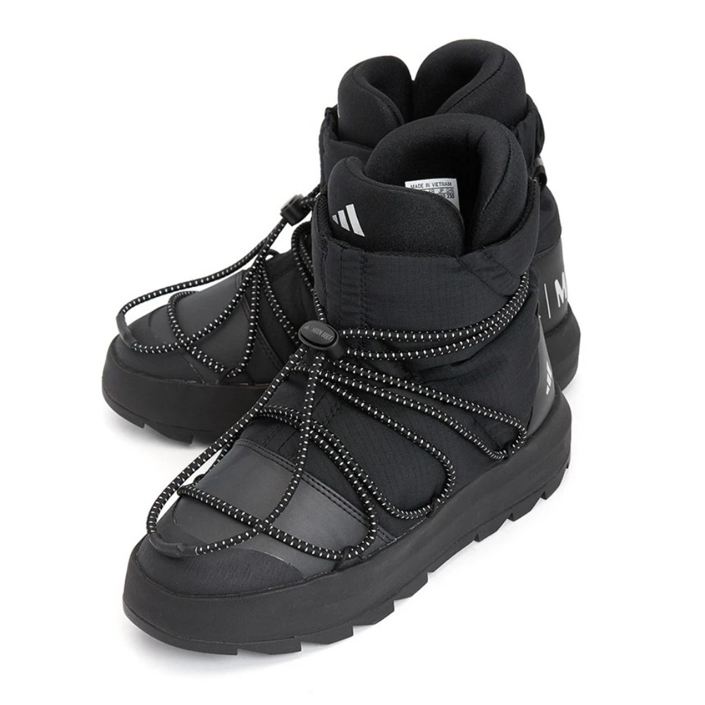Moon Boot x adidas Ace Mid Core Black Matte Silver — 35 / 36 / 37 / 38 / 40 / 43, Novo