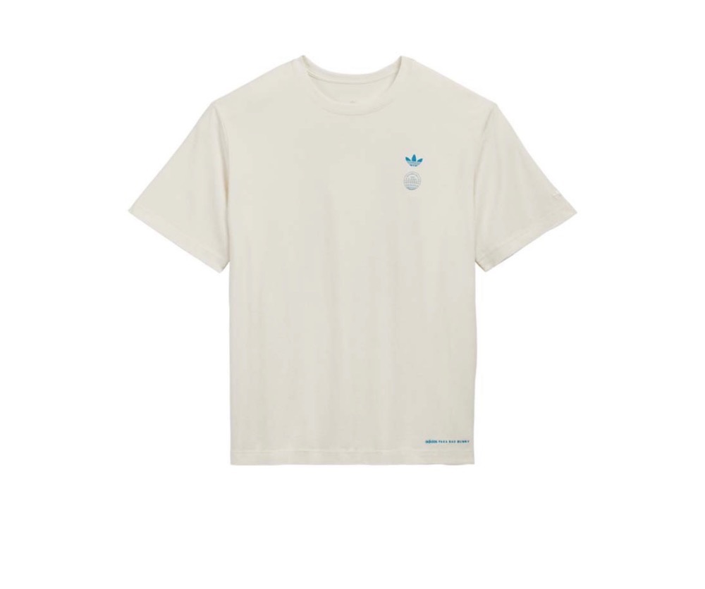 Bad Bunny x adidas Camiseta São Paulo Cream White — G, Novo