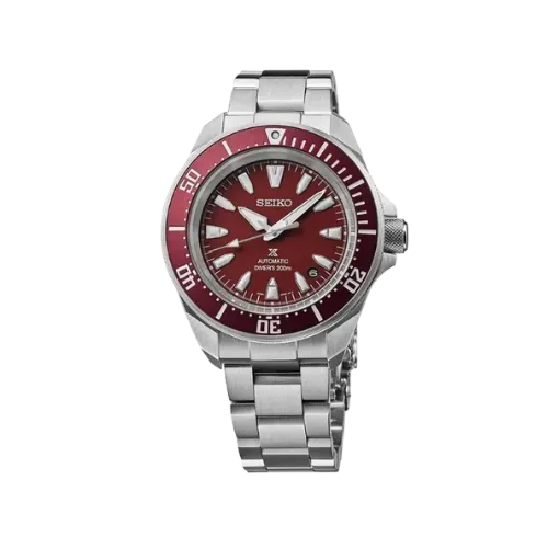 Relógio Seiko Prospex Shogu-Rai PADI Red 42.5 mm