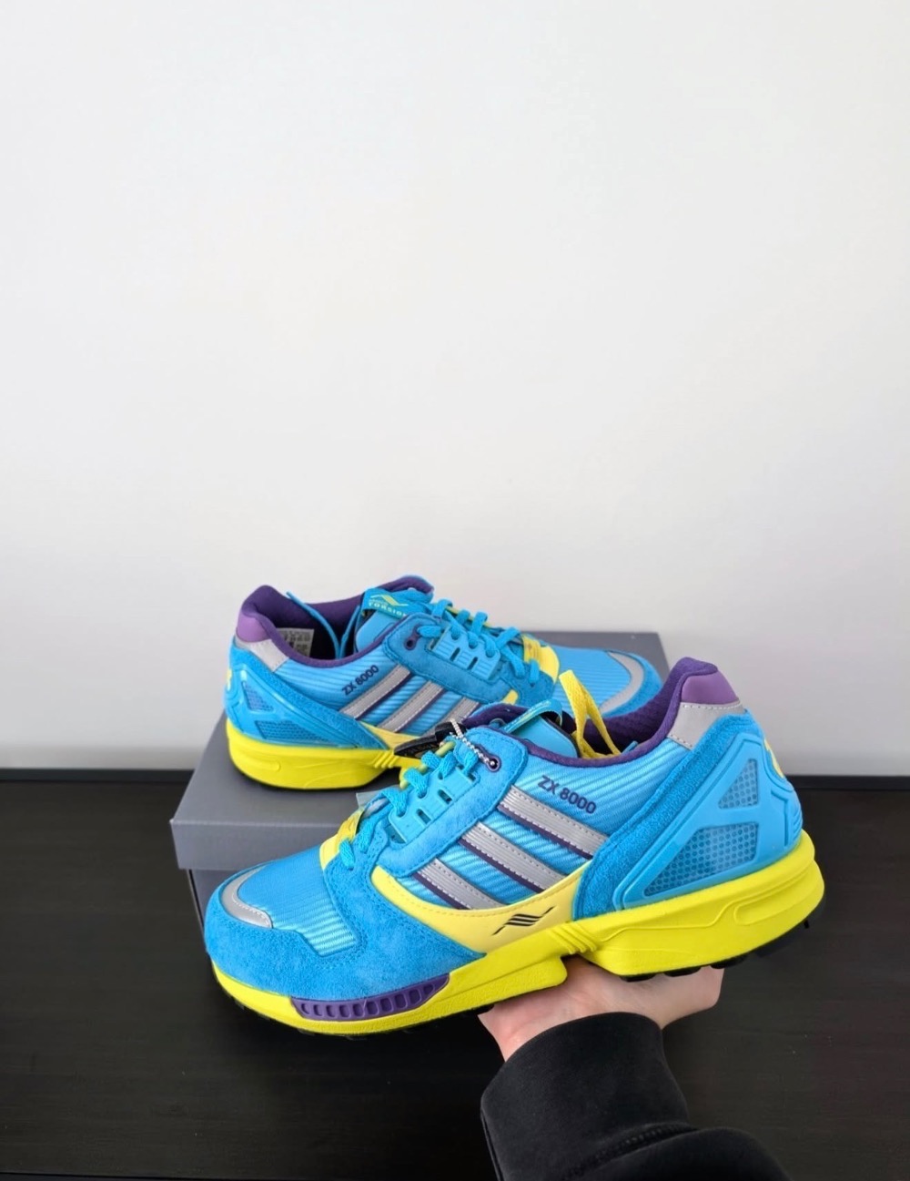 adidas ZX8000 Consortium Blue Glow Purple — 37, Novo