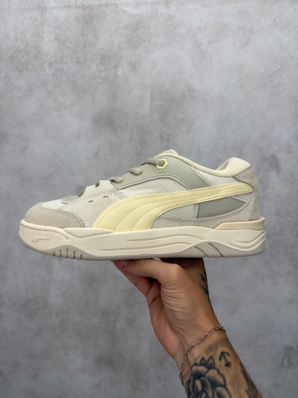Puma-180 Beige Yellow