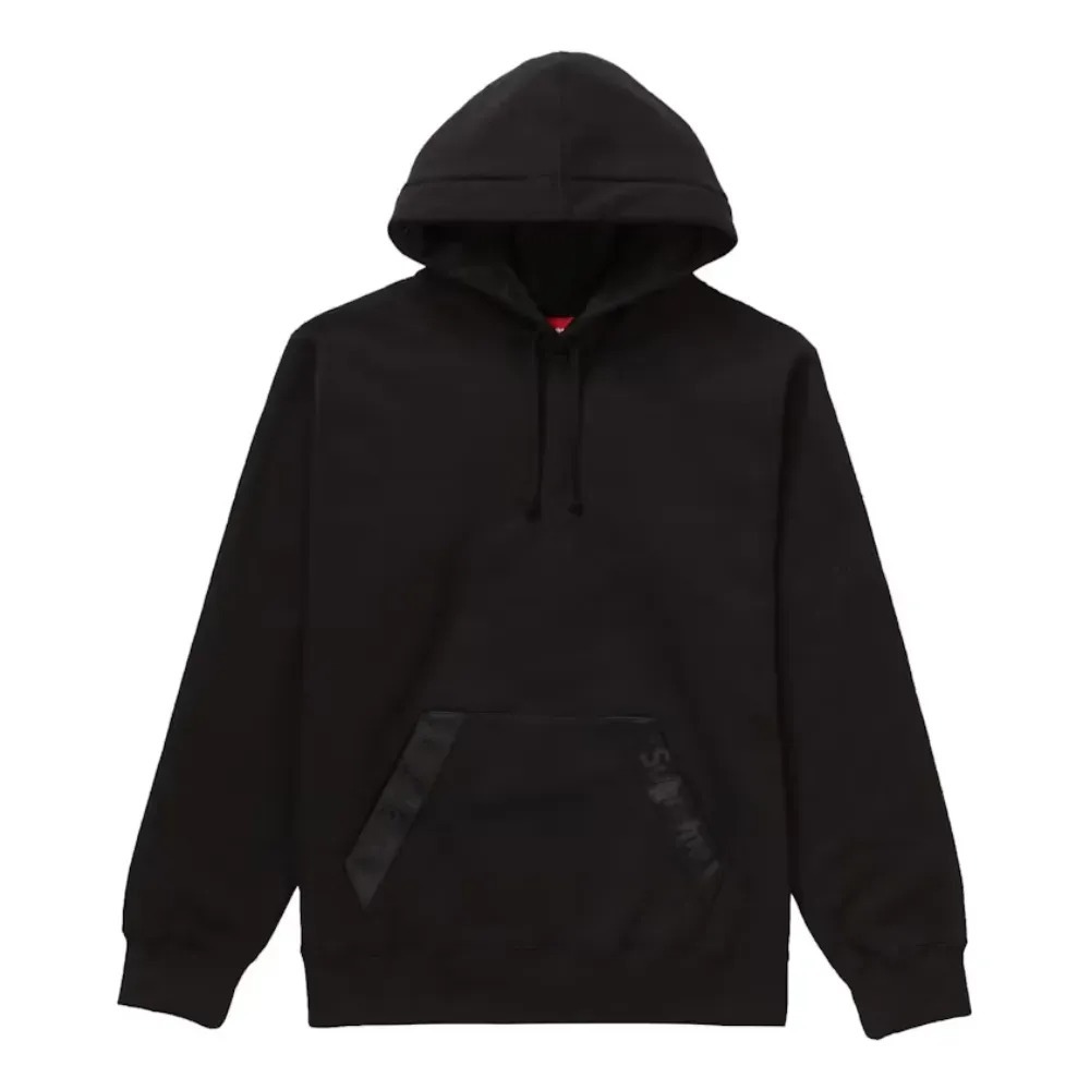 Moletom Supreme Tonal Webbing Black — M, Novo
