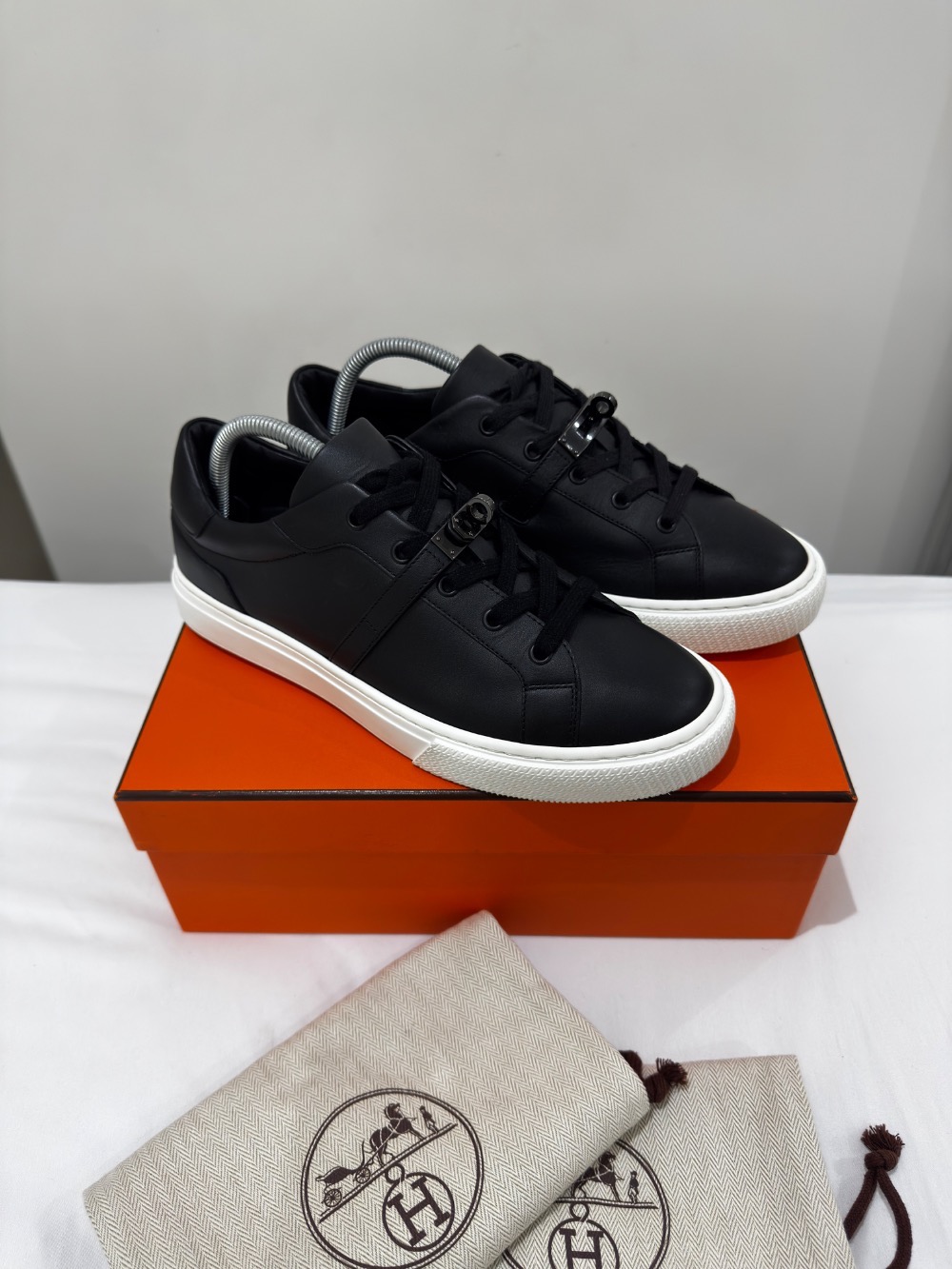 Tênis hermès day preto