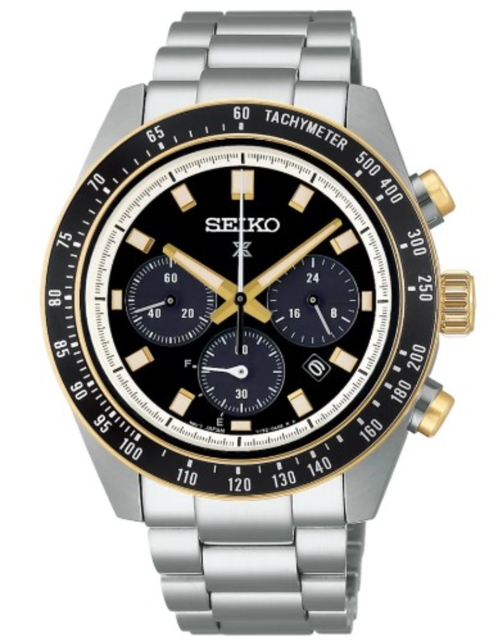 Relógio Seiko Solar Prospex SpeedTimer 41.4mm — Único, Novo