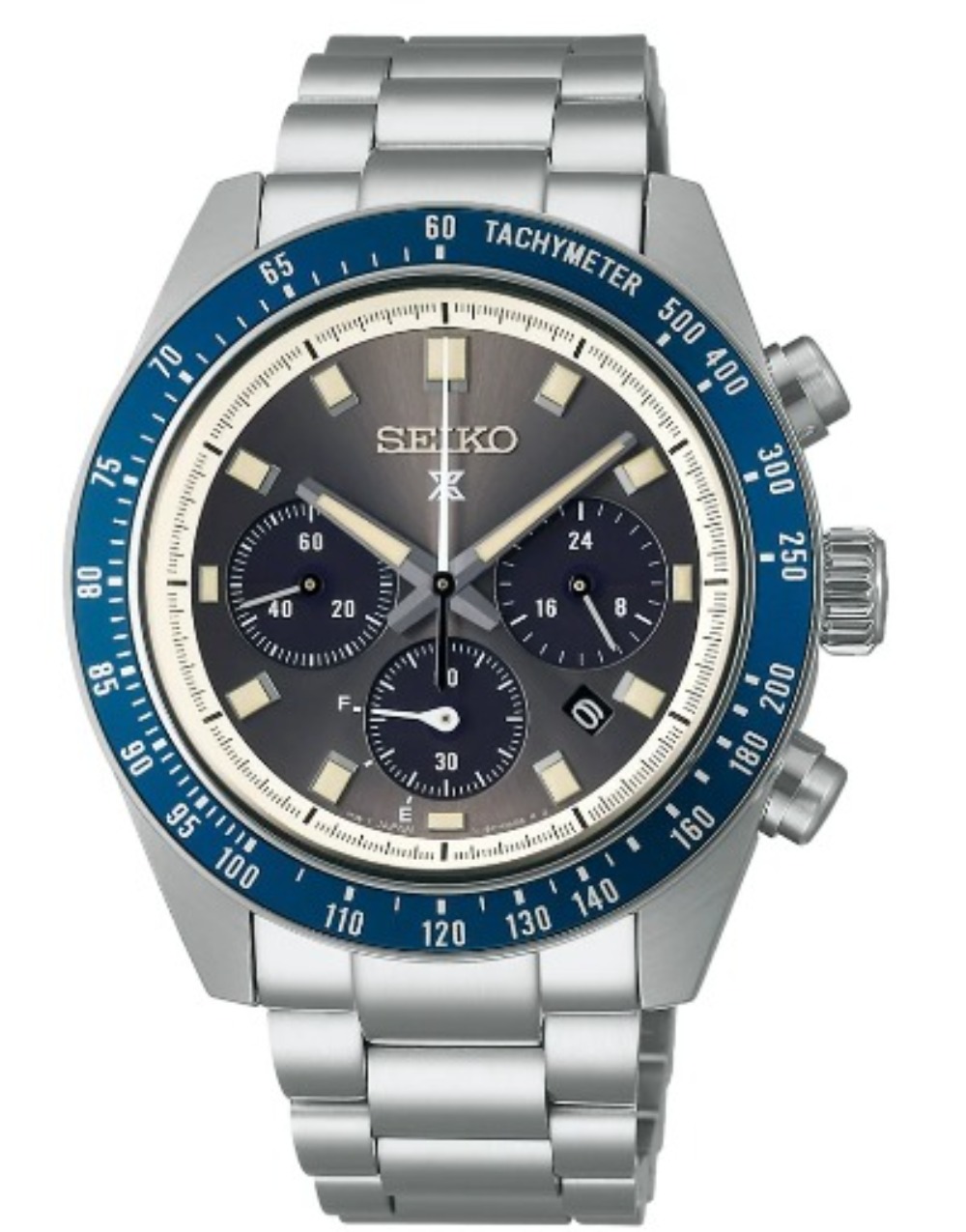 Relógio Seiko Prospex SpeedTimer Grey Blue 41.4 mm — Único, Novo