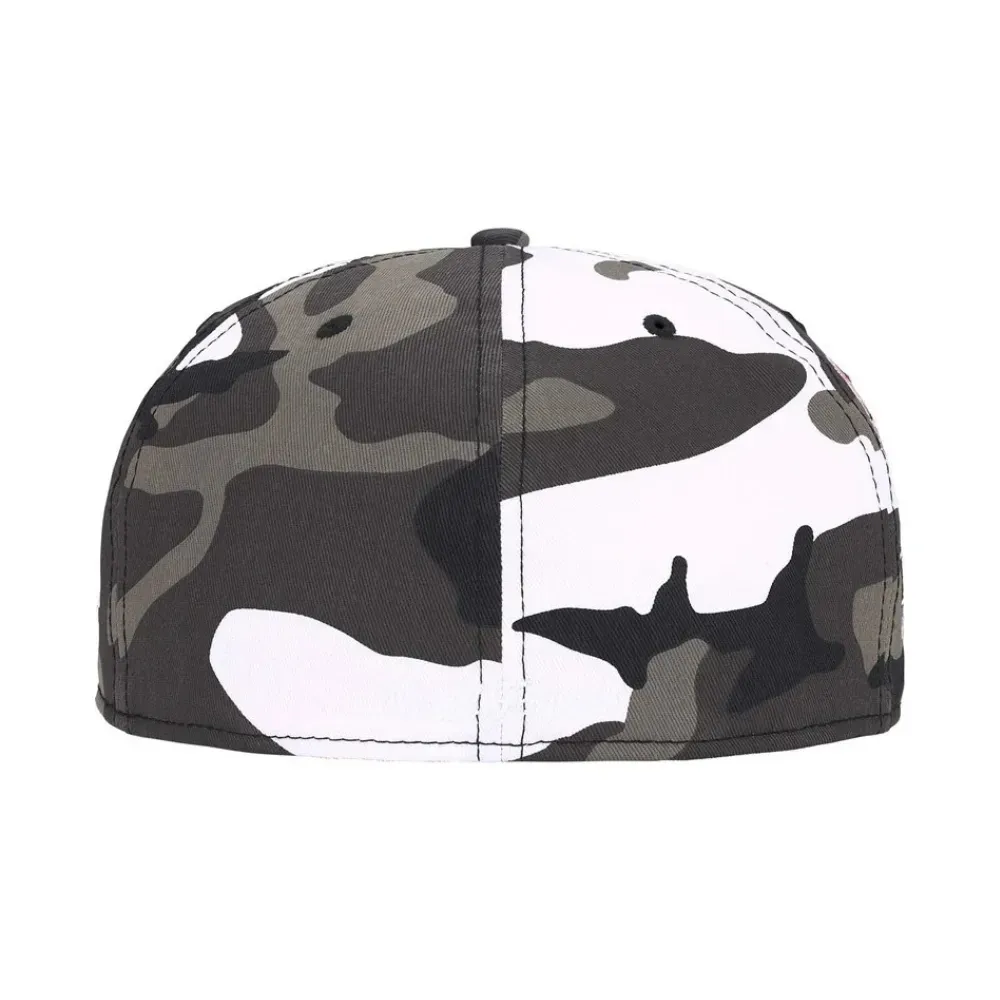 New Era x Supreme Boné Shop Box Logo Paris Snow Camo SS26-W1 - Droper