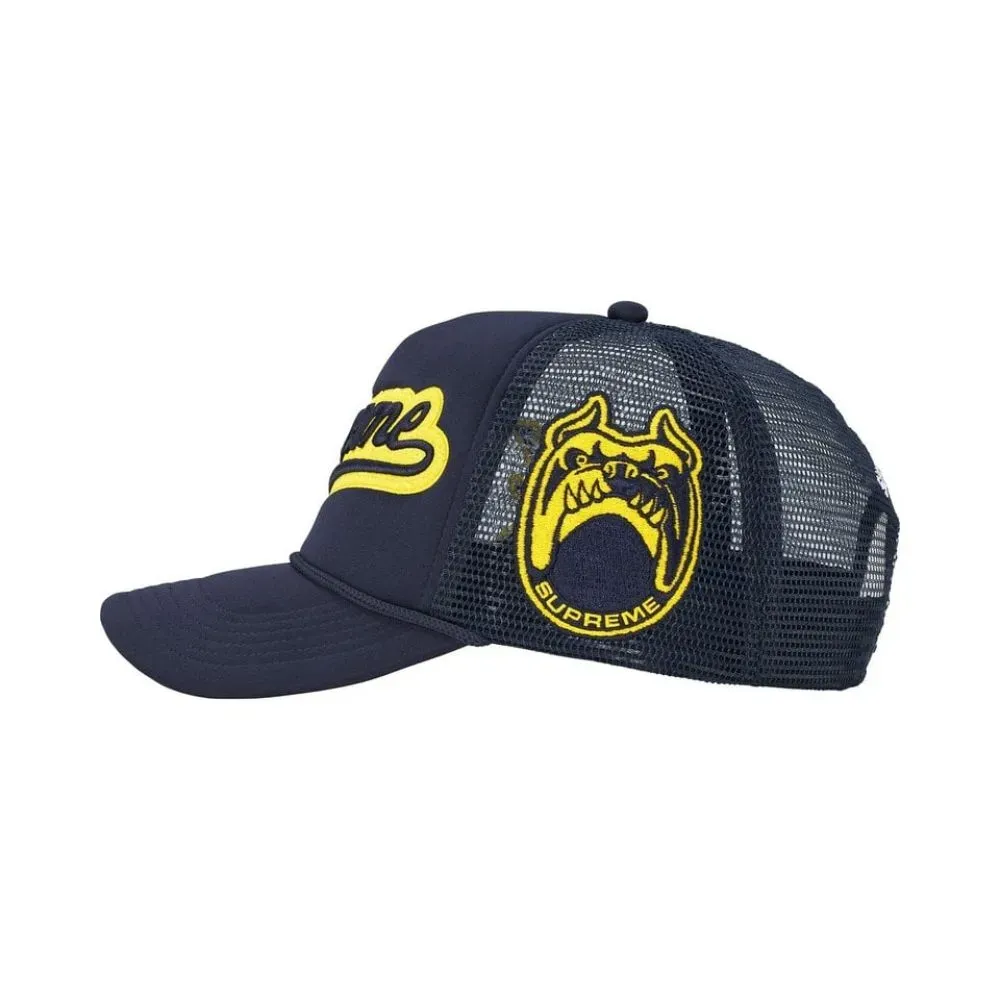 Boné Supreme University Mesh Back 5-Panel Navy SS26-W1 - Droper