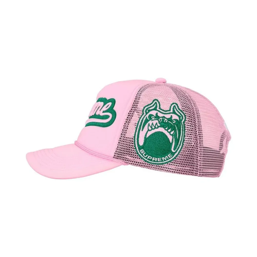 Boné Supreme University Mesh Back 5-Panel Pink SS26-W1 - Droper