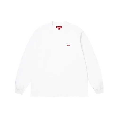 Camiseta Supreme Small Box Long Sleeve White SS26-W1 - Droper