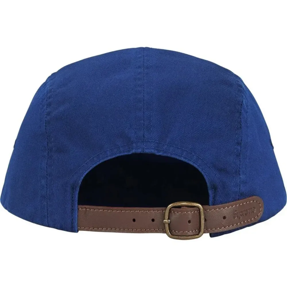 Boné Supreme Washed Chino Twill Camp Royal SS26-W1 - Droper
