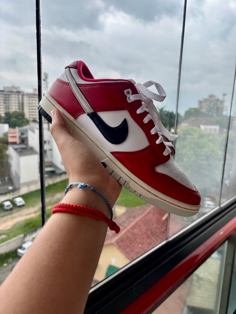 Nike Dunk Low Premium Chicago Split — 39.5, Usado
