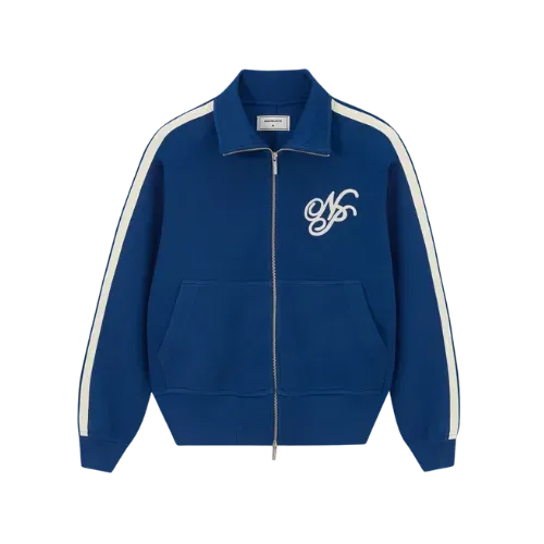 Jaqueta Nude Project Ying-Yang Zip Up Navy
