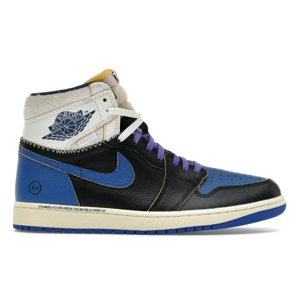Union LA x Fragment x Air Jordan 1 Retro High Sport Royal - Droper