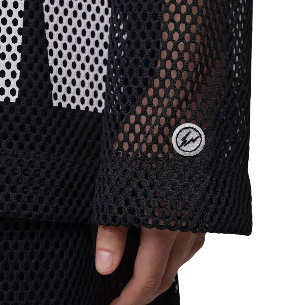 Union LA x Fragment x Air Jordan Camiseta Long Sleeve Jersey Black