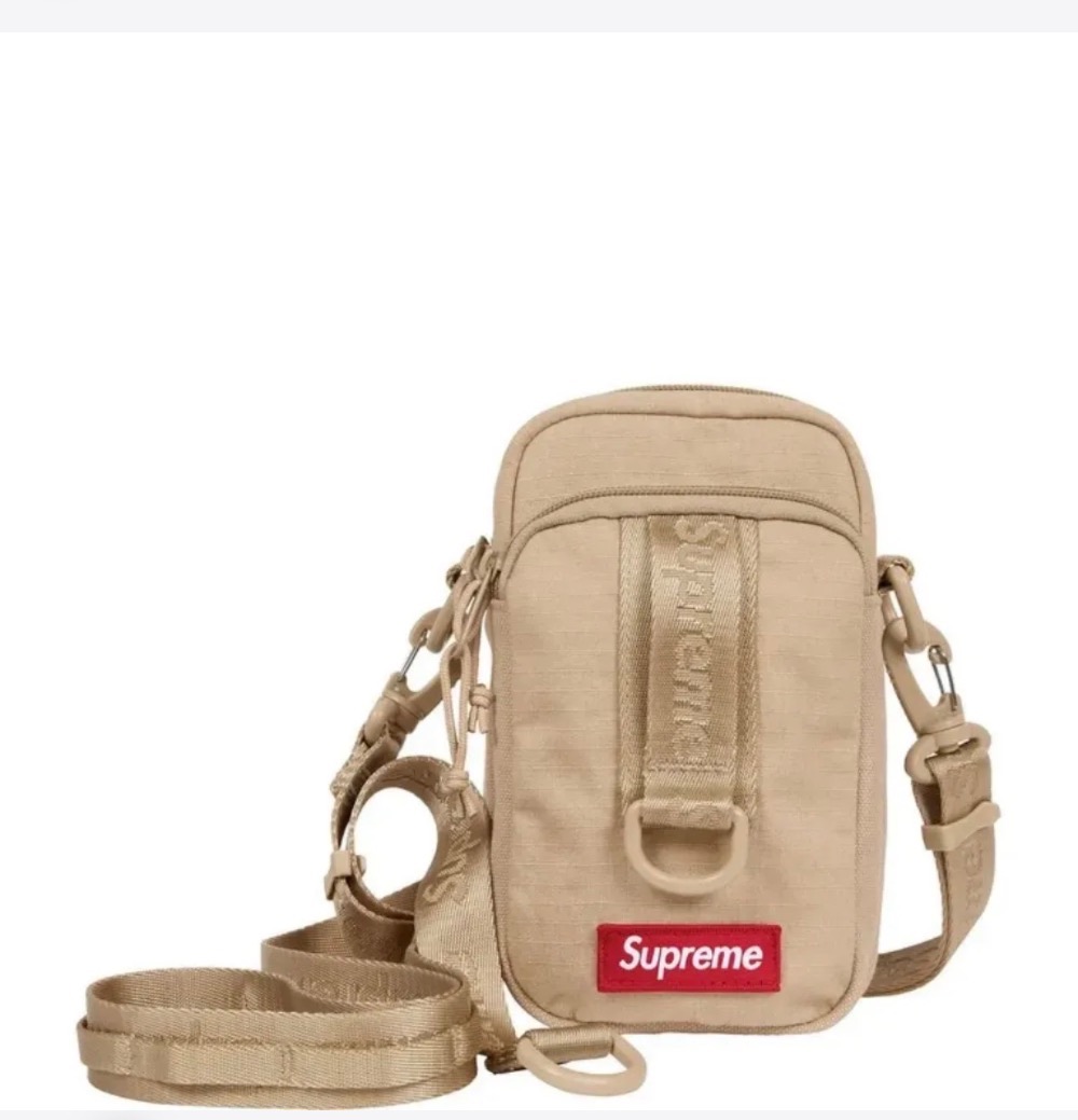 Shoulder Bag Supreme Tan SS26-W1 — único, Novo