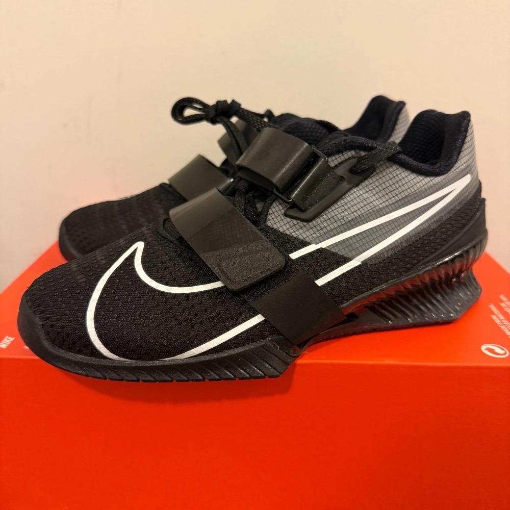 Nike Romaleos 4 Black White — 34, Novo