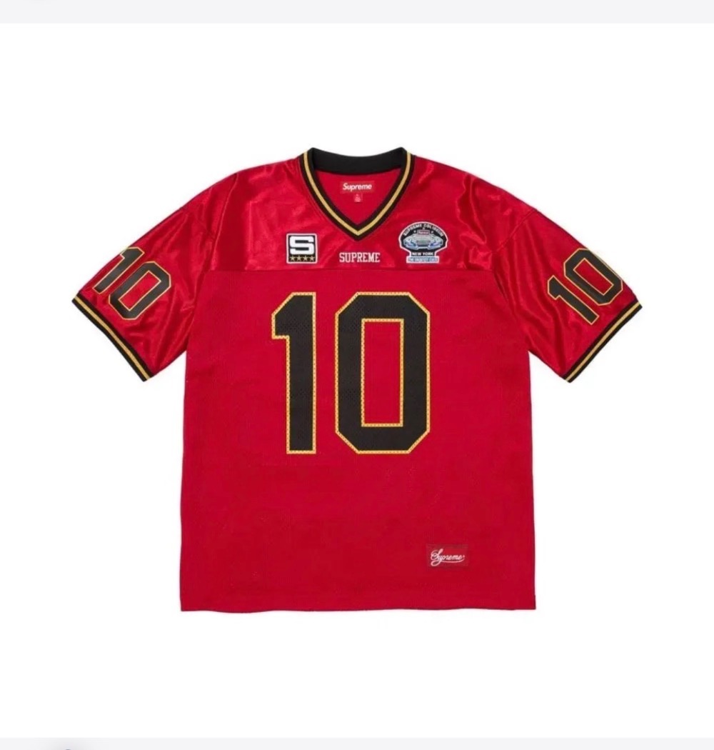 Camiseta Supreme Find God Football Red SS26-W1 — P, Novo
