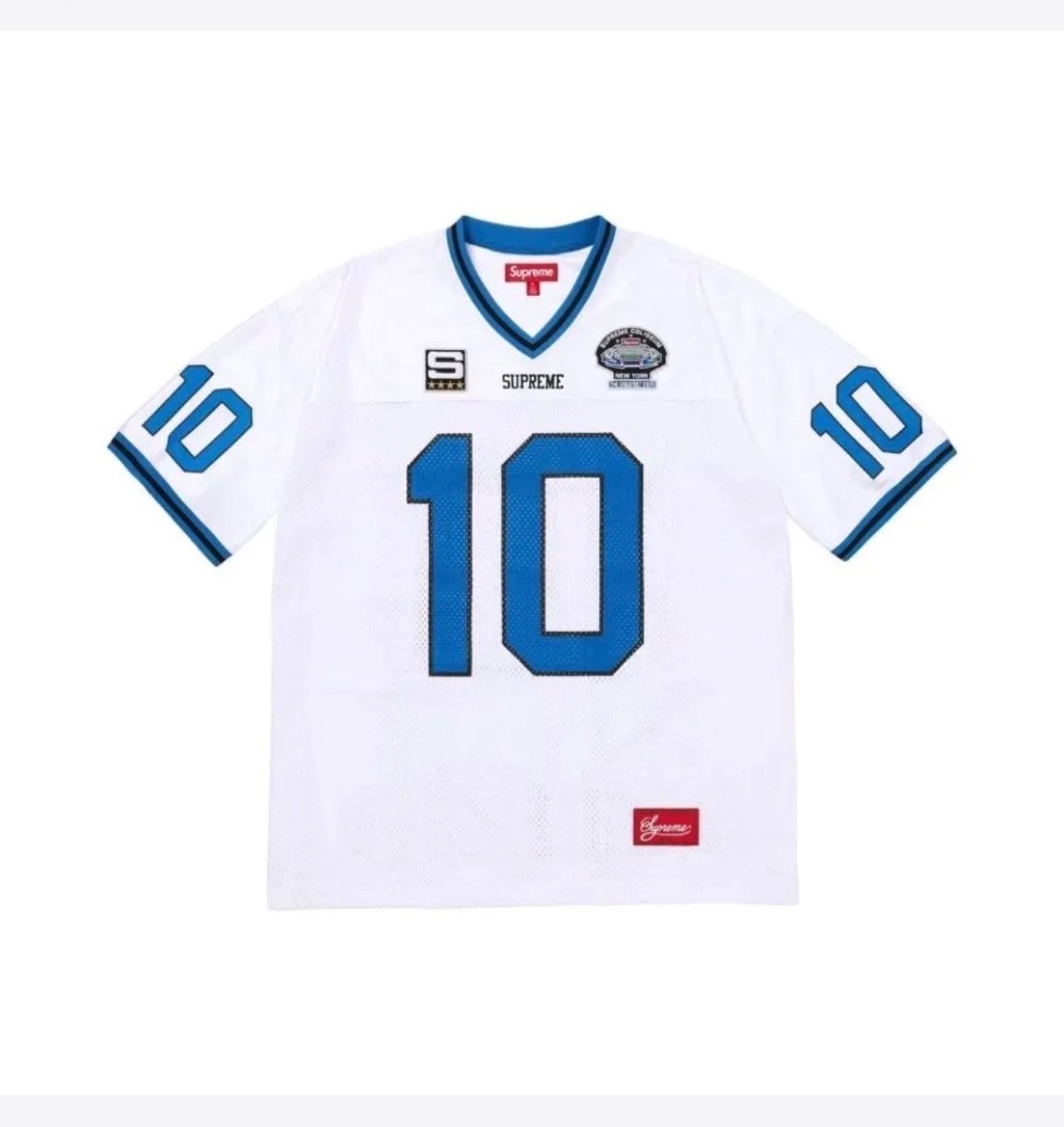 Camiseta Supreme Find God Football White SS26-W1 — P, Novo