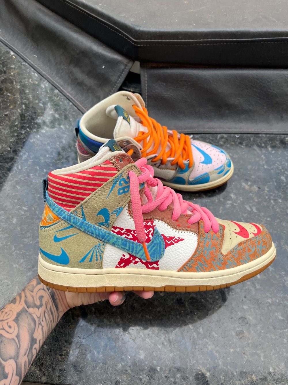 Thomas Campbell x Nike SB Dunk High What the Dunk