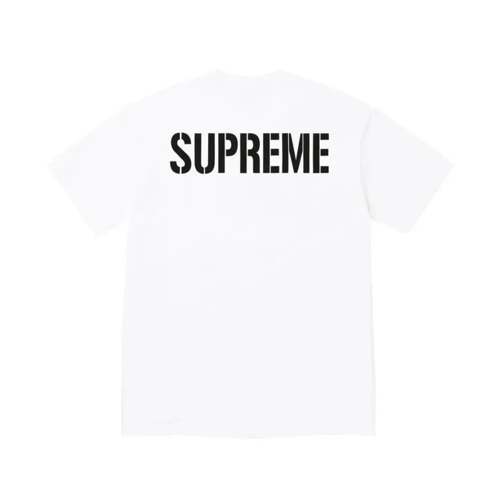 Camiseta Supreme World Famous White SS26-W1 - Droper