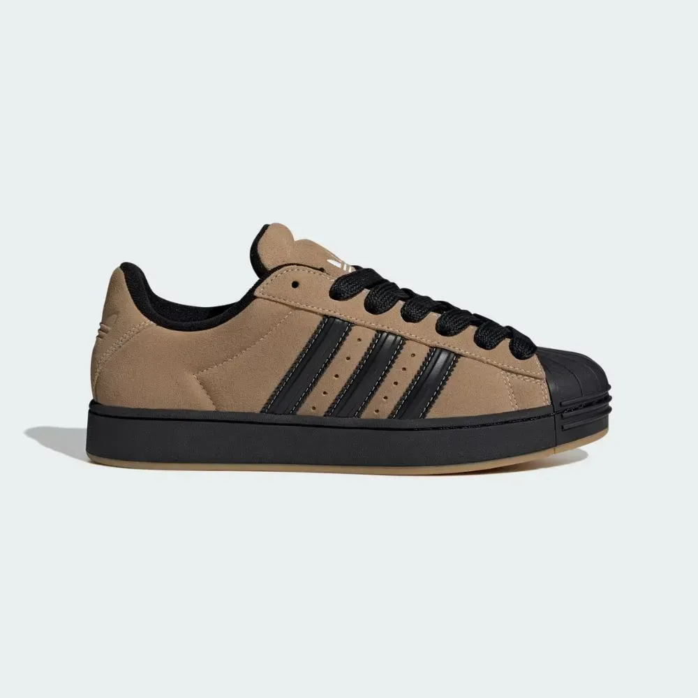 adidas Superstar ブラウン/ブラック adidas Superstar ST Cardboard Core Black Gum - Droper