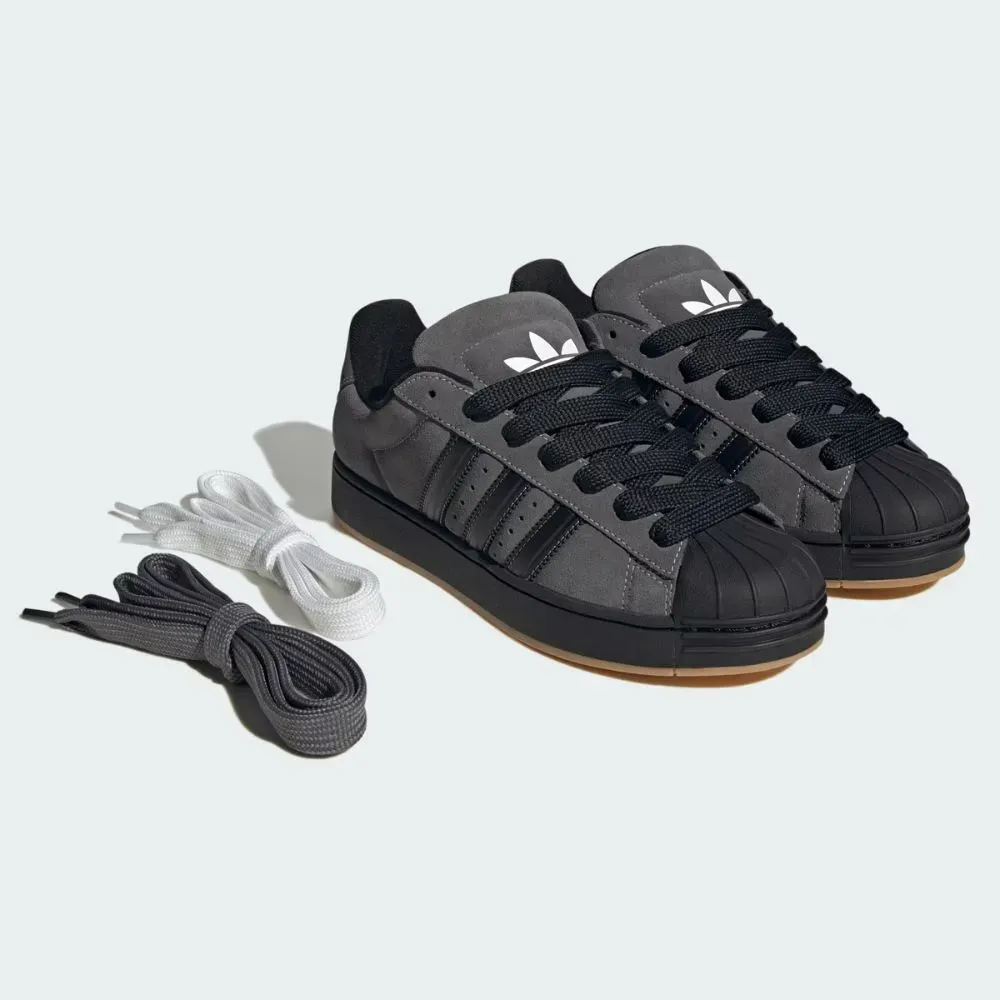 adidas Superstar ST Grey Five Core Black Gum - Droper